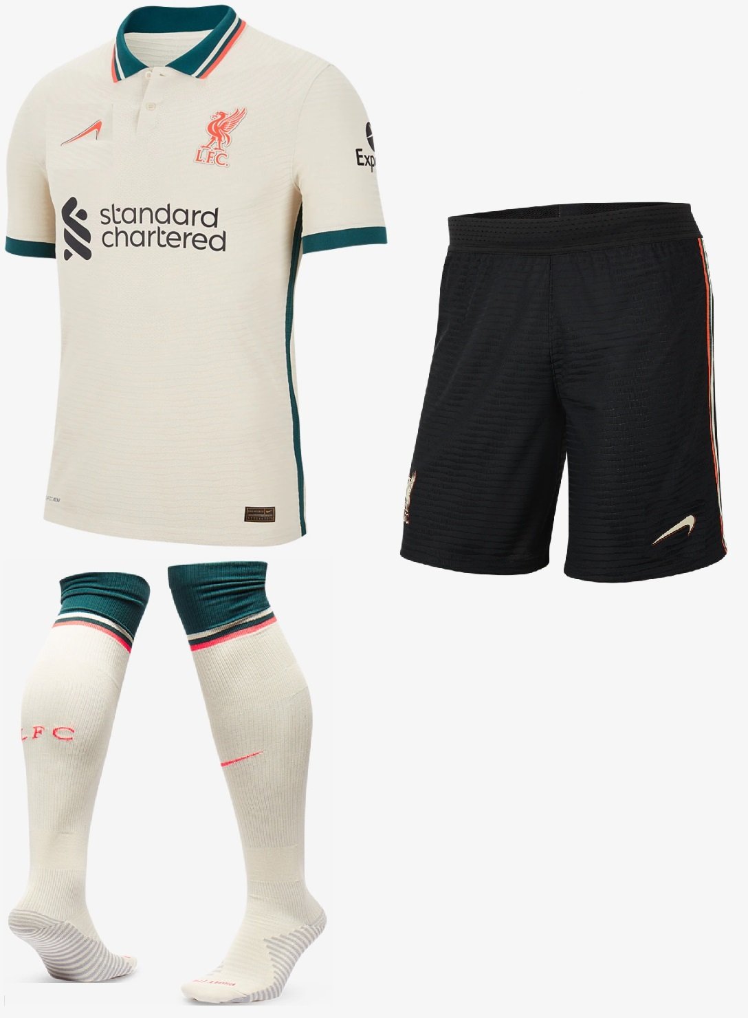 Kit adulto II Liverpool 2021 2022 Away